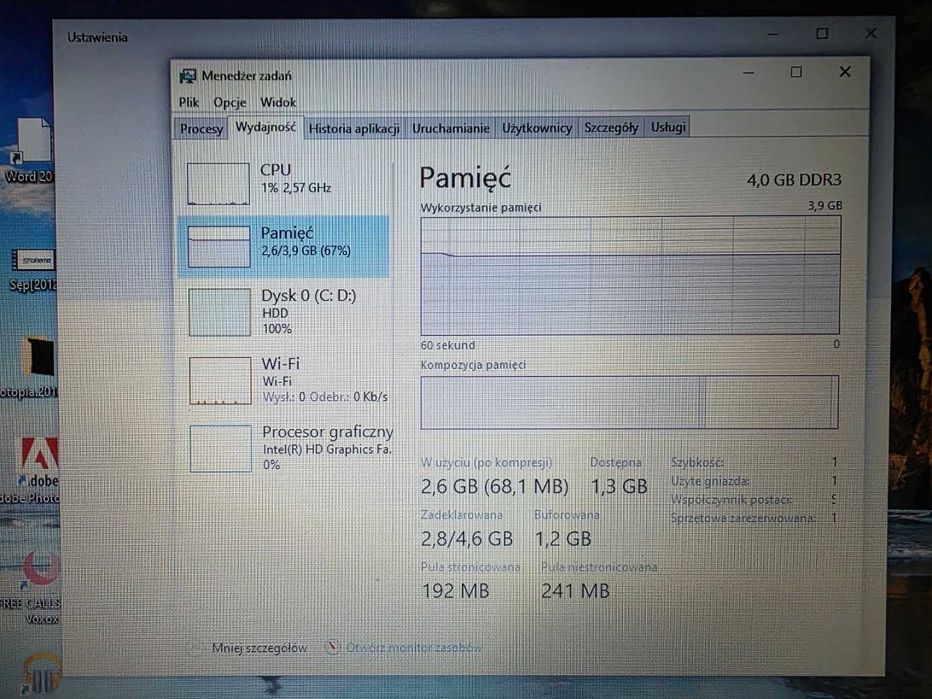 Laptop Lenovo G50-70 - w pełni sprawny, zdrowa bateria, ekran, Windows 10