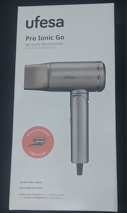 Secador Cabelo Ufesa Pro Ionic Go