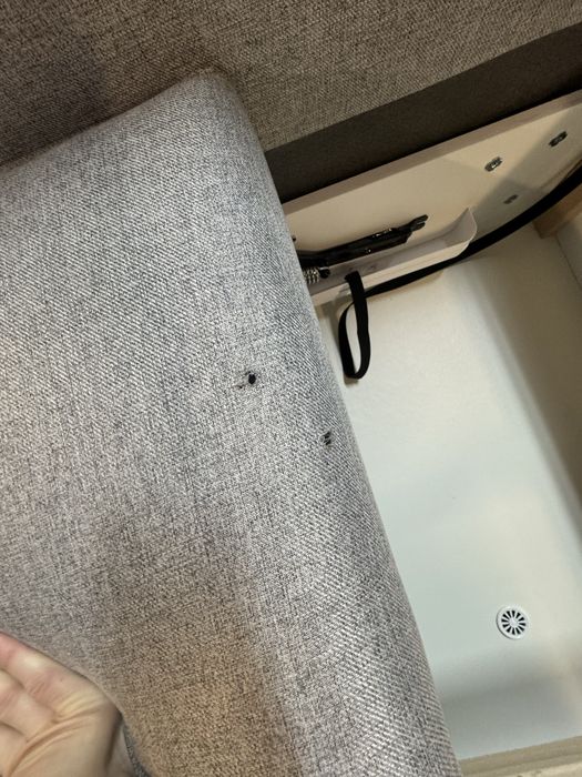 Naroznik Mikara szary naroznik z funkcja spania