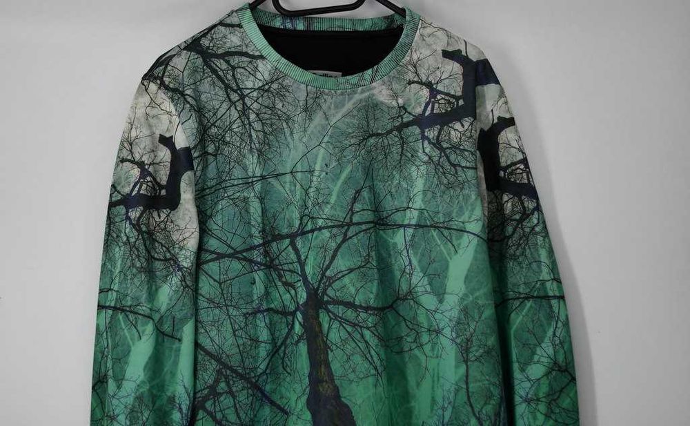 Bluza z  nadrukiem drzew Gallice L