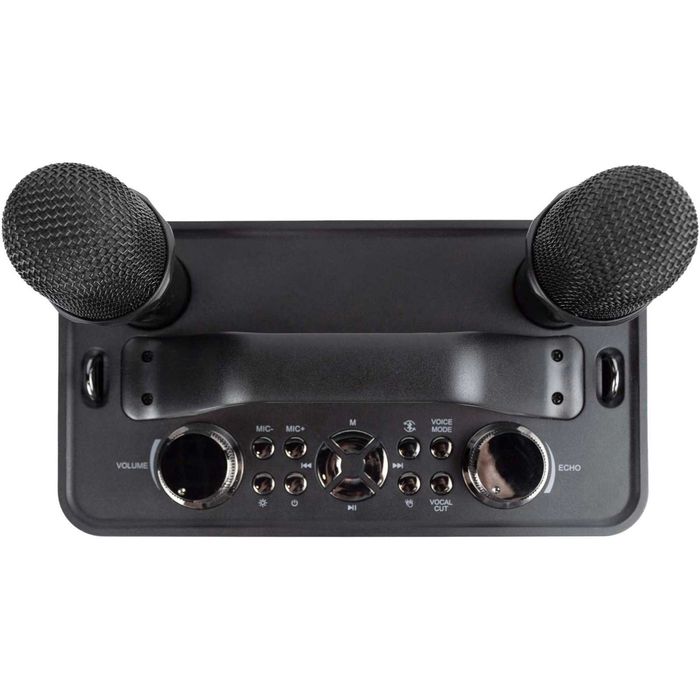 Prixton PartyGO karaoke 2 mikrofony Bluetooth AUX