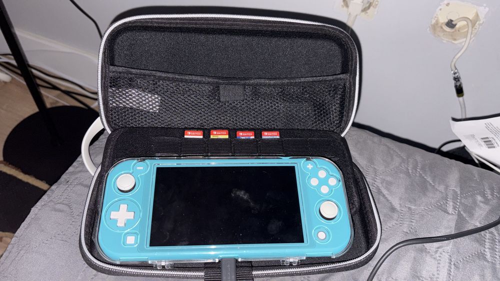 Nintendo switch lite azul