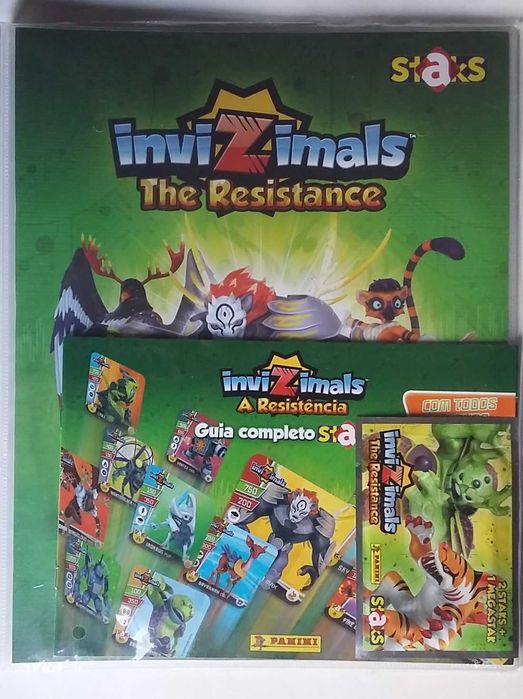 Starter Pack Invizimals The Resistance Stacks