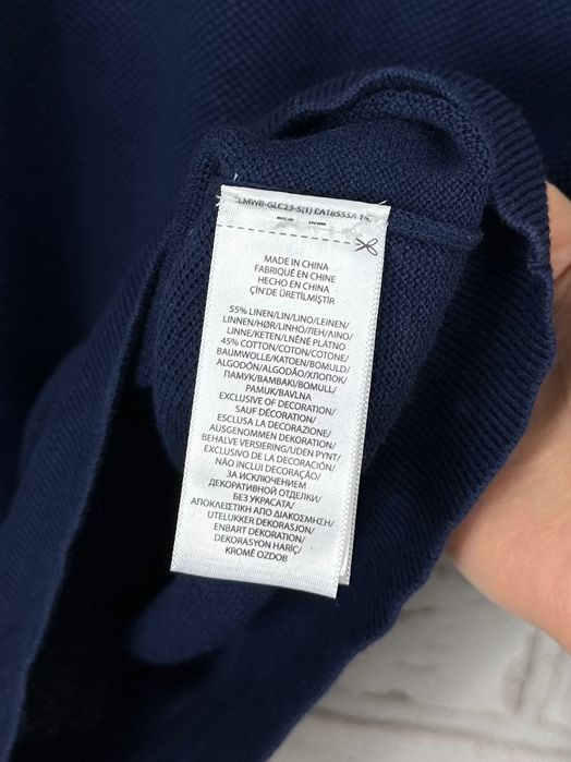 Sweter Polo Ralph Lauren; len, bawełna