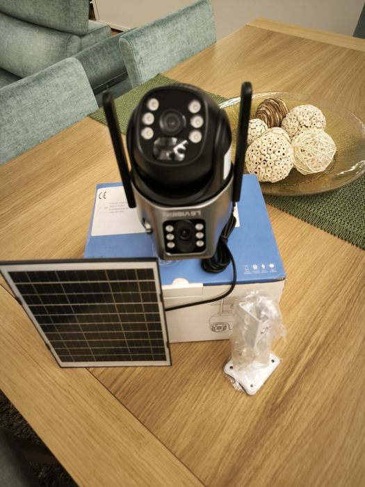 Câmara IP Low Cost Energia solar
