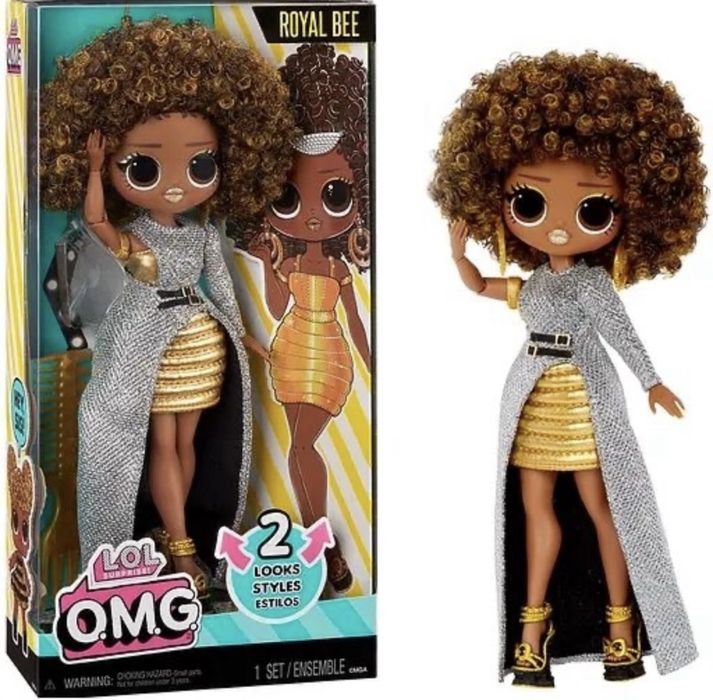 Кукла L.O.L Surprise OMG HoS ROYAL BEE LOL Королева Пчелка!