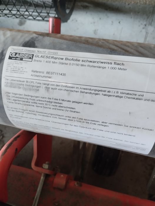 Folia biodegradalna Glaeser