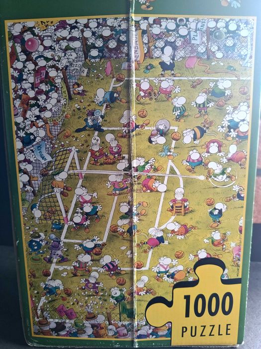 Heye Mordillo Crazy Football puzzle 1000 jigsaw unikat
