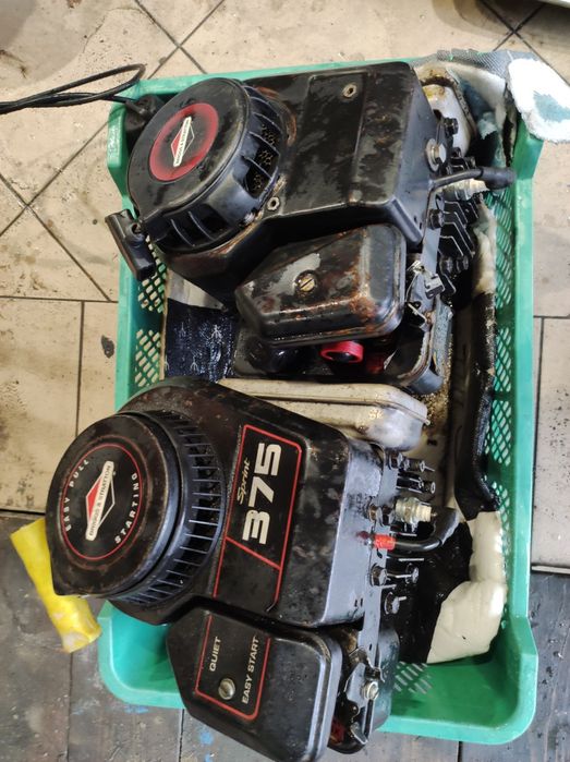 2x Silnik Briggs & Stratton 375 Sprint / Classic | Prosty wał