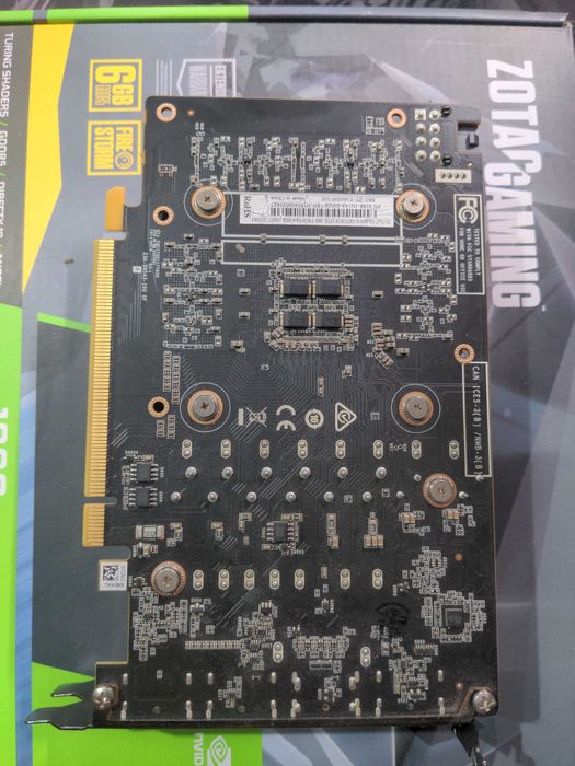 Placa gráfica Zotac NVidia GTX 1660 6GB em bom estado