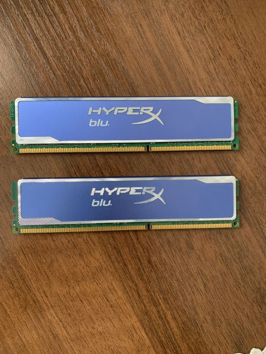 Оперативна пам’ять Kingston HyperX Blu DDR3 — 8 ГБ (2×4 ГБ)