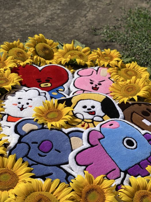 Bts V Кім Техьон, Kim Tae-hyung  Килим ручної роботи