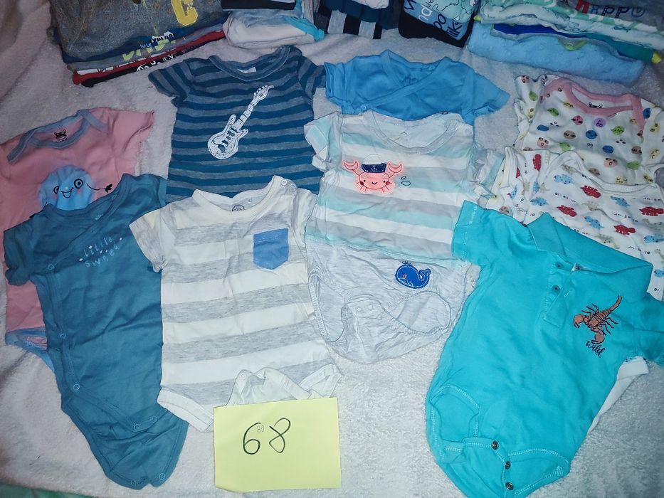 PAKA ubranek 68 HM Coolclub 45 sztuk