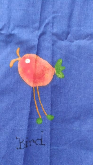 Набор детских штор на широкой ленте