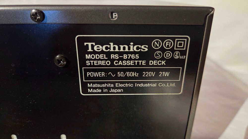 Technics RS-B765 PXS | deck 3 głowice | Dolby B/C HX Pro | karton