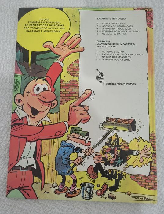 Livro Antigo Salamão e Mortadela