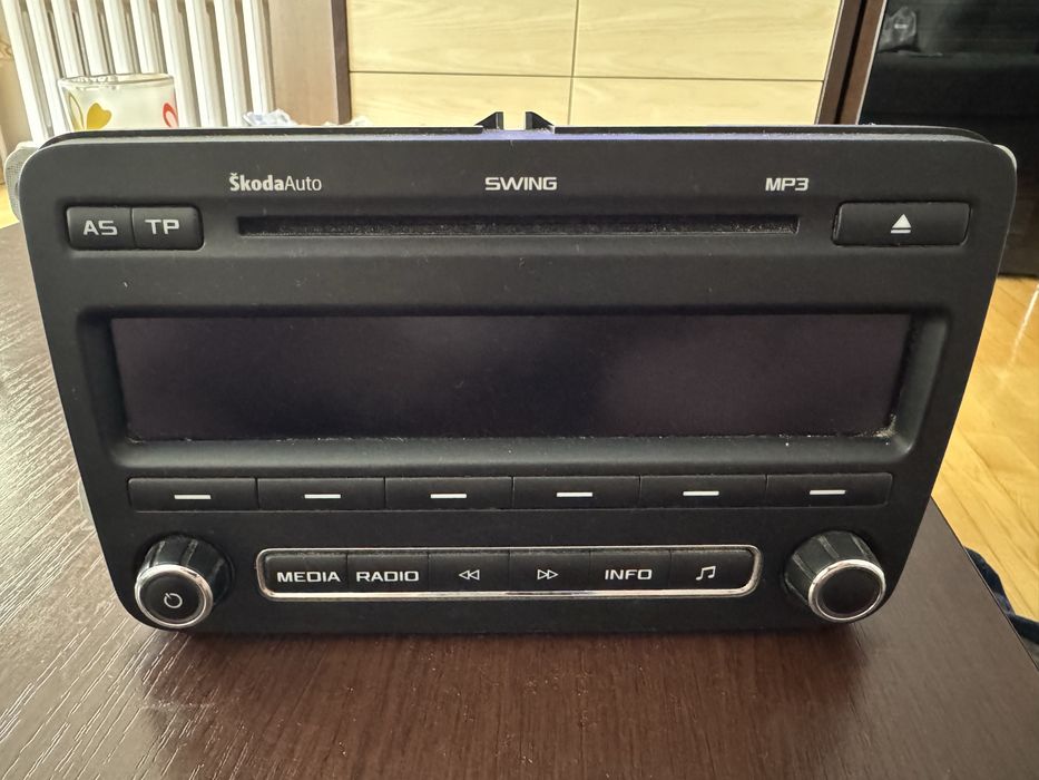 Radio Skoda Swing MP3 Roomster Fabia Kod znany.
