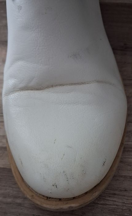 Białe botki rozmiar 36