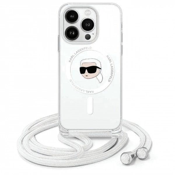 Karl Lagerfeld KLHMP16SHCKHNT iPhone 16/6.1" hardcase transparent Cros