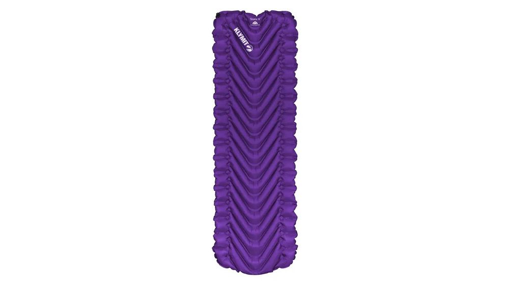Klymit Static V Purple USA-778 надувний килимок Фіолетовий