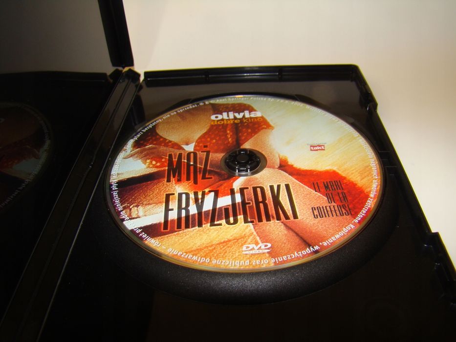 Mąż fryzjerki płyta DVD *