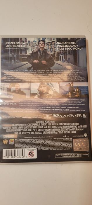 Dunkierka  dvd unikat
