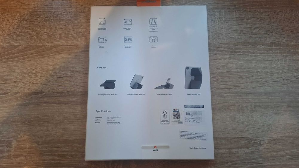 MOFT Dynamic Folio do iPada Pro smukłe magnetyczne etui na tablet