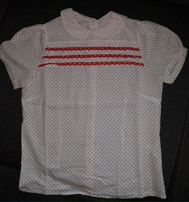 140 H&M bluzka zapinana z tyłu