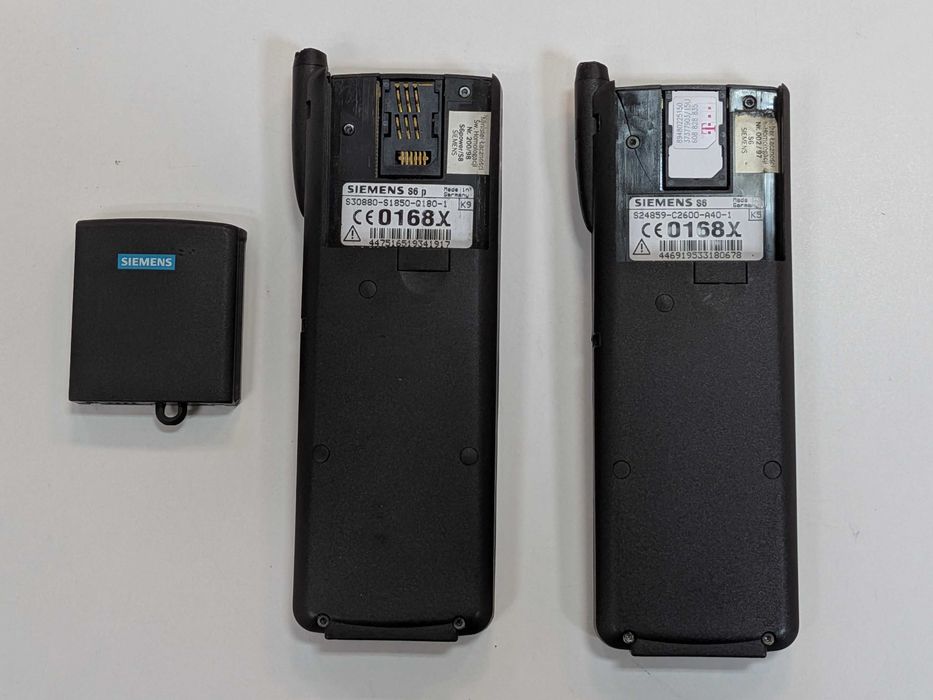 Siemens S6 + S6 Power sprawne, simlock Era/T-Mobile, dla kolekcjonera