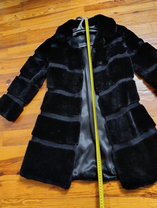 Жіноча шуба мутон