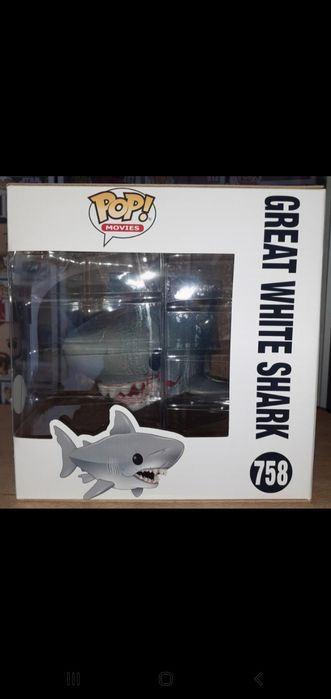 Jaws Great White Shark (Bloody) 6" Vaulted Funko64552448872705121