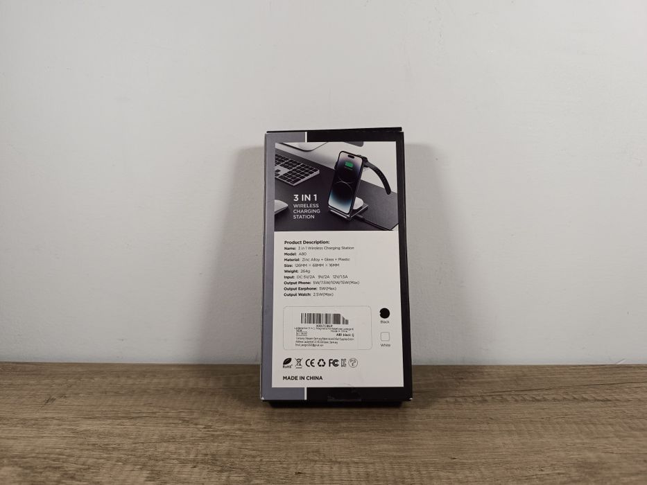 Magnetyczna stacja ładująca 3w1