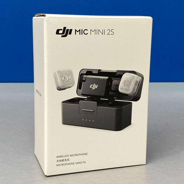 DJI Mic Mini 2S | 2 TX + 1 RX + Charging Case | SELADO | 3 ANOS DE GARANTIA