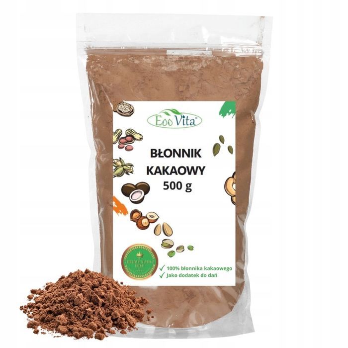 błonnik kakaowy 500 g sypki dodatek w kuchni intensywny głęboki aromat keto