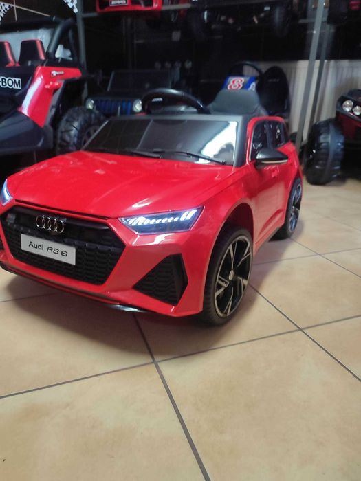 Samochód Auto AUDI RS6 GT Czerwony Auto na akumulator dla dzieci