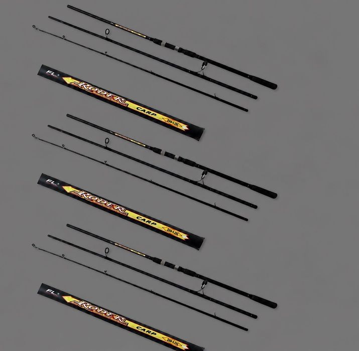 3xNowa  wędka karpiowa roder FL 3m 3,5lb