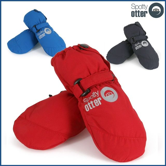 Варежки рукавички краги детские spotty otter