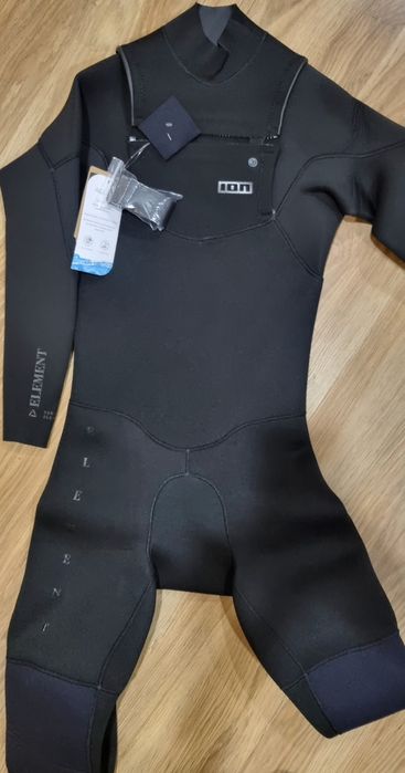 Fato isotérmico Surf 5/4 ION ELEMENT 5/4 CHEST ZIP Full Suit - preto