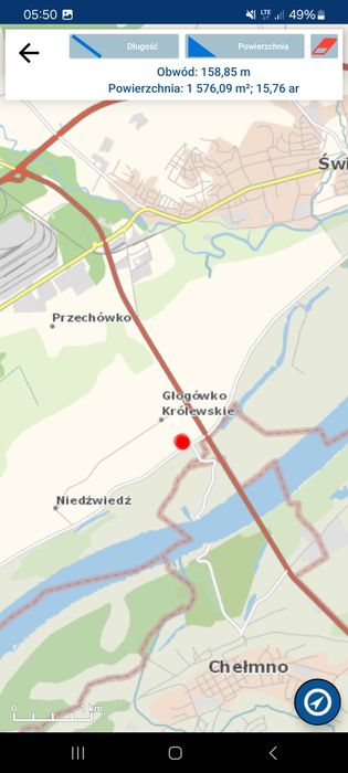 Działka budowlana WARUNKI ZABUDOWY