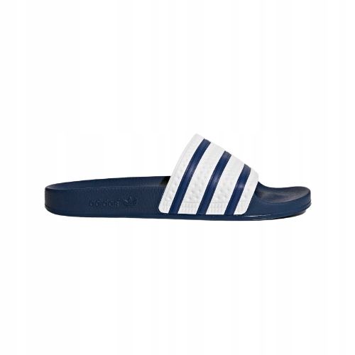 Adidas adilette klapki wsuwane granatowe z logo 42 jma