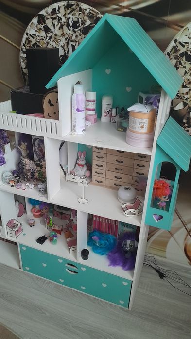 Большой дом для кукол кукольный домик