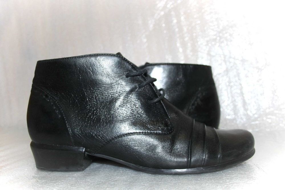 Ботинки женские из натуральной кожи размер 40 демисезонные