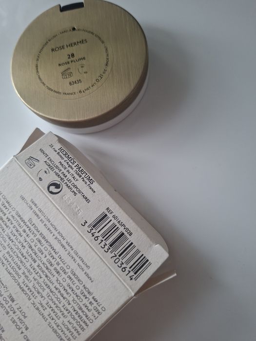 Rose Hermes Paris Silky Blush Powder  28 Rose Plume bestseller róż