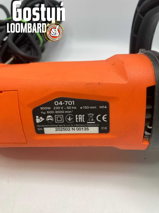 Od Lombard Gostyń Polerka Samochodowa 900W 150MM 04-701 NEO TOOLS