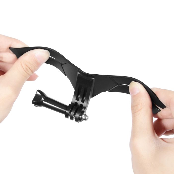 Кріплення на шолом для GoPro / Крепление GoPro на мото шлем на липучке