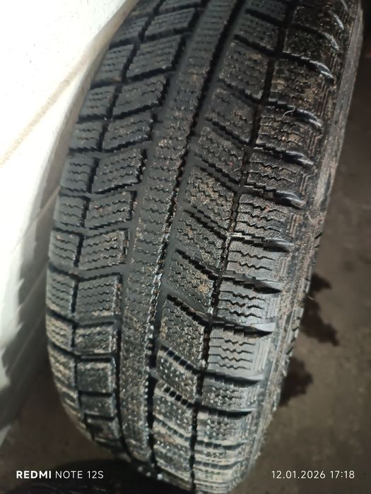 Диски литі R 14 Volkswagen 4*100 зимня резина 185*65 і 175*70 в сборі