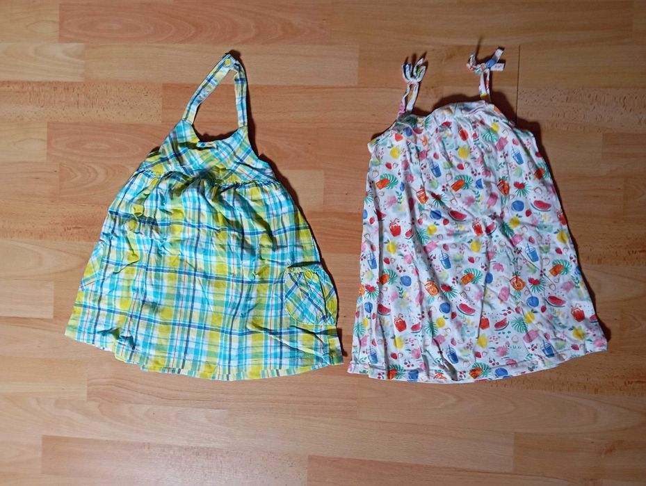 2 vestidos 18-24 meses