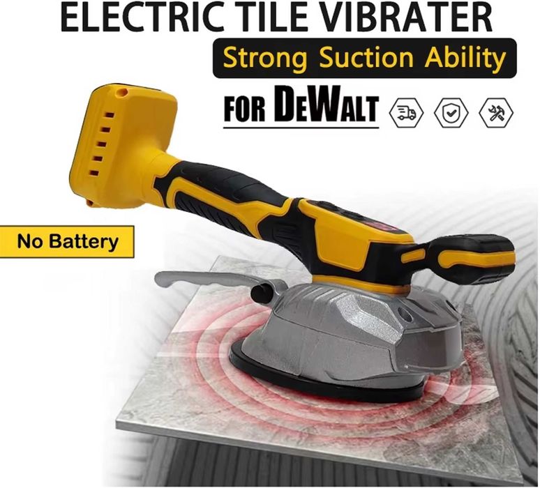 Wibrator  przyssawka do układania dużych płytek