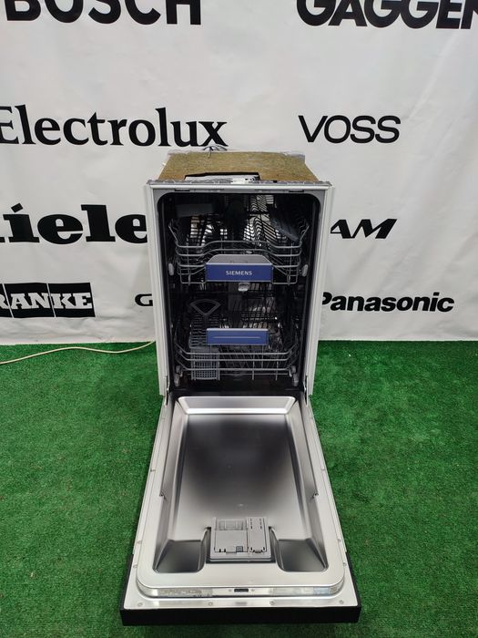 Посудомийна машина з нержавіючої сталі Siemens iQ500 вузька 45см A+++