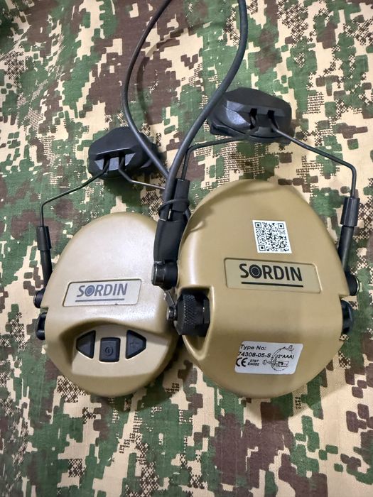 Активні наушники військові оригінал‼️ Sordin Supreme MIL AUX Arc Rail